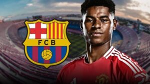 Marcus Rashford arrives at FC Barcelona ahead of 2025 loan move