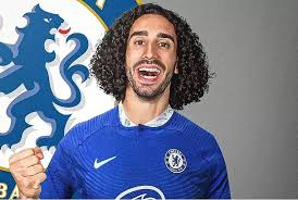 Marc Cucurella during a Chelsea match, symbolizing his revival and importance under Enzo Maresca amid contract renewal talks.