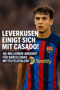 Marc Casadó – Transferziel von Bayer Leverkusen