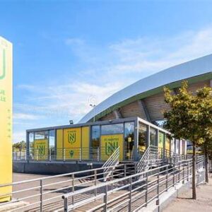 A sharp exterior shot of La Beaujoire Stadium
